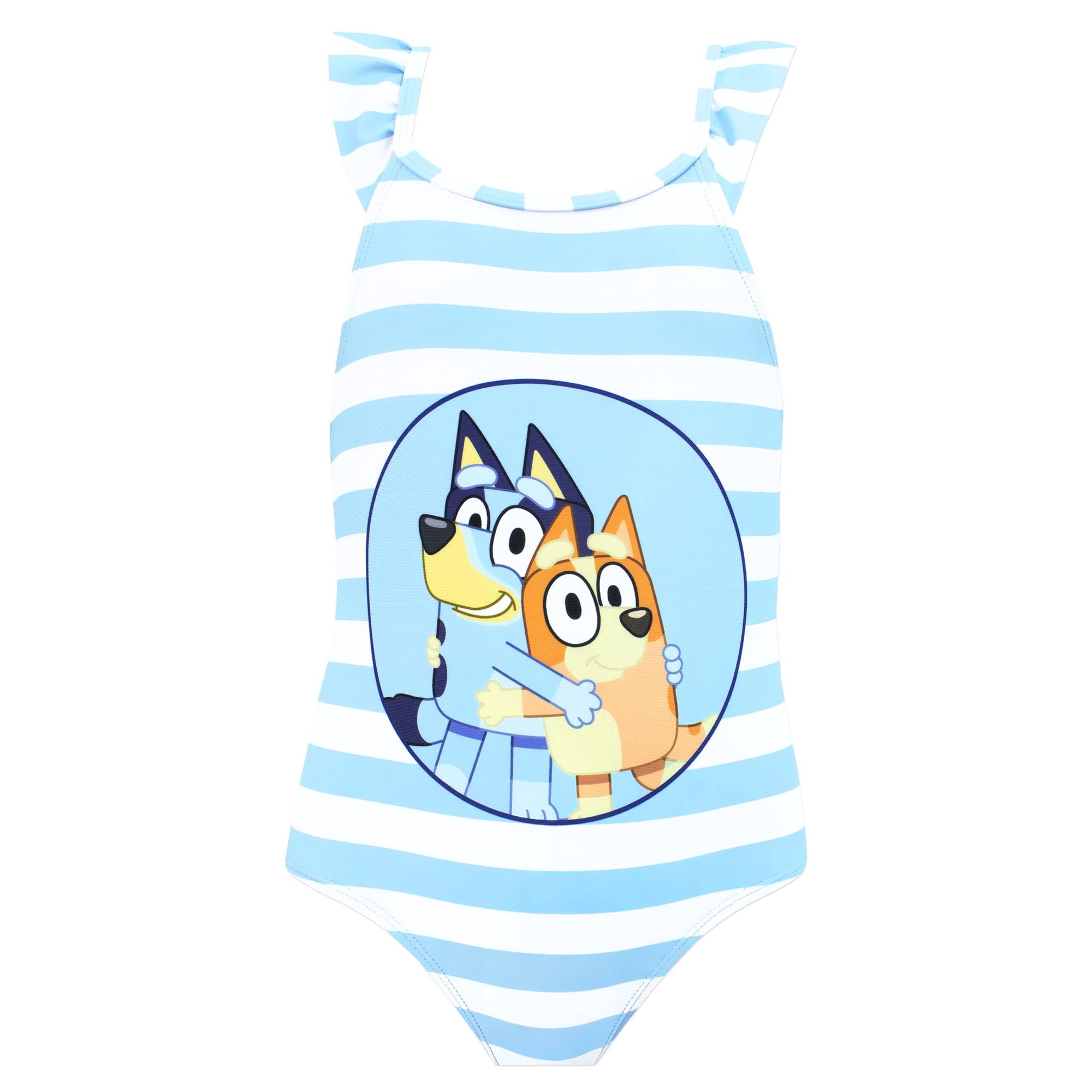 Traje De Baño Bluey Girls Bingo Blue 8 Years Kids Oficial