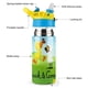 thumbnail image 3 of Pato y Ganso Botella de Agua con Tapa Pop Top de Un Toque, Acero Inoxidable, a Prueba de Fugas, para Deportes, Botella Infantil azul 12 oz, 3 of 6