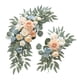 thumbnail image 3 of 2 Piezas De Flores Artificiales Para Arco De Boda, Guirnalda De Flores Para Recepción, Ceremonia, Pared, Color Azul Champán, 3 of 3
