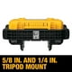 thumbnail image 2 of Lámpara de trabajo DEWALT DCL077B 12 V/20 V MAX 2000 lúmenes inalámbrica, 2 of 3