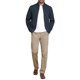 thumbnail image 2 of CHAQUETA DE NEGOCIOS INSPIRE CHIC para Hombres con Cuello Alto Forrado y Cremallera Completa Chaqueta Formal de Golf S Azul Oscuro, 2 of 7