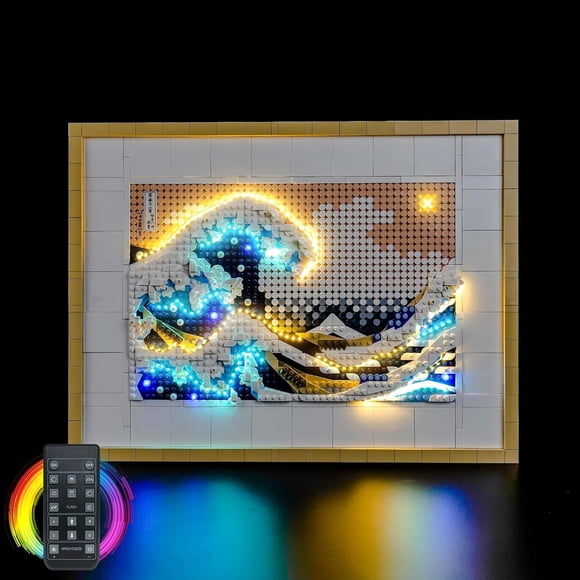 Kit Luces LED Brickshining para LEGO Hokusai 31208