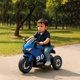 thumbnail image 2 of Moto Eléctrica Infantil 3 Ruedas Turbo 6v Gsx Azul, 2 of 4