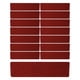 thumbnail image 1 of 15 Piezas De Alfombras Antideslizantes Para Escaleras, Alfombrillas Para Escaleras Para Ni?os, Perros, Escalones De Madera, Color Rojo, 1 of 5