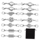 thumbnail image 1 of 10x Cierres Y Cierres Magnéticos Para Collares DIY Para Collares Pulseras Tobilleras, 1 of 3