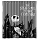 thumbnail image 1 of Cortina de ducha de Jack Skellington de Pesadilla antes de Navidad, juego de cortina de baño con ganchos, tamaño 60 x 72 pulgadas, 1 of 3