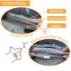 thumbnail image 3 of Pet Tunnel Terunat Gamuza gris 130 cm x 30 cm para gatos de interior, 3 of 6