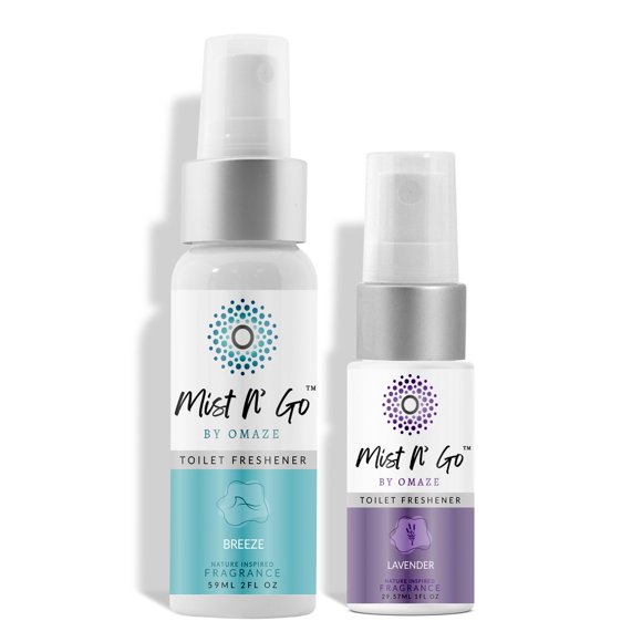 Ambientador de baño en aerosol Mist N' Go Travel Pack (60 ml)
