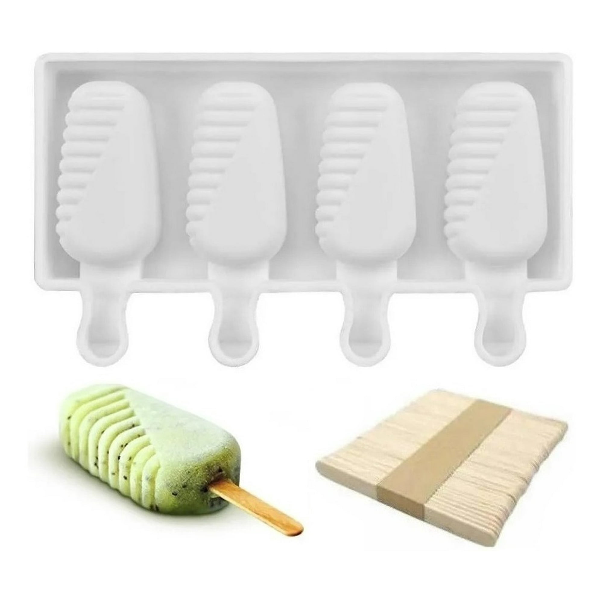 Genérico - Moldes De Silicona Para Helados Molde Paletas Helado Paleta