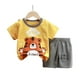 thumbnail image 1 of Pijama Niño Algodon Manga Corta Short Tigre Kel amarillo 18, 1 of 2