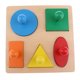 thumbnail image 3 of tablero de rompecabezas montessori, aprendizaje de forma geométrica, juguetes de educación temprana de ni?os, 3 of 5