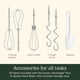 thumbnail image 4 of Batidora de mano Cuisinart HM-90BCS Power Advantage Plus de 9 velocidades, 4 of 7