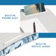 thumbnail image 4 of Lap Desk LapGear Designer Blue Blossoms para portátil de 15,6 pulgadas, 4 of 6