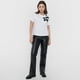 thumbnail image 4 of Polera Mujer Aplicación Blanco Corona, 4 of 5