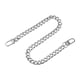 thumbnail image 1 of Correa de Cadena Plana de Hierro Uxcell, 16" Cadenas de Bolsos Correas de Reemplazo DIY, Plata, 1 of 6