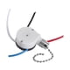 thumbnail image 2 of Interruptor De Cadena De Tracción, Repuesto Multifuncional Para Lámparas De Pared, 3 Velocidades, 4 Cables, Plateado, 2 of 5