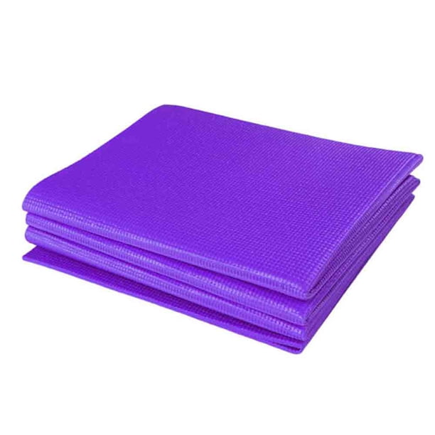 Esterilla de yoga y entrenamiento gruesa y plegable