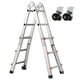 thumbnail image 2 of Escalera telescópica VEVOR A Frame, 9,5 pies, aluminio compacto, 330 l, 2 of 3
