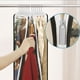 thumbnail image 2 of Bolsas de ropa transparentes para ropa colgante, bolsas de traje para almacenamiento de armario, cubierta de ropa de plástico colgante para abrigo, vestido, piel, camisa, paquete de 4, (60 *, 2 of 3