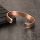 thumbnail image 2 of Pulsera brazalete magnética iman terapia cobre 99%, artritis, 2 of 3