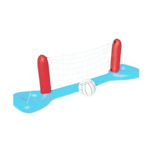 Genérico - Juego Inflable Malla De Vóley Flotador Piscina