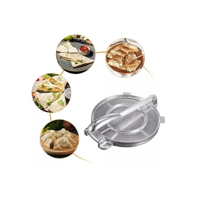 Masterprox - Prensa Para Tortillas 8 Pulgadas Cocina Acero Inoxidable