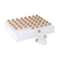 Bothyi - Botellas De Vidrio Con Tapones De Corcho Accesorios Para Decoración Del Hogar Baby Shower Style C