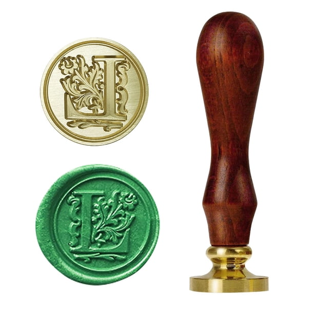 1pc Vintage Retro Letter A-M Wax Seal Stamp - Perfect for Personalizing Envelopes and Packages