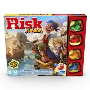 Juego De Mesa Hasbro Risk Jr Para Niños De 5 Años En Adelante, Tema Pirata