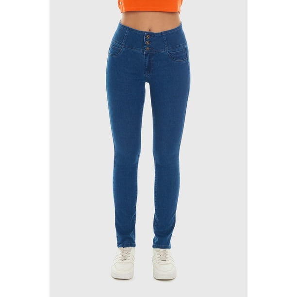 Jeans Mujer Castilla Skinny Azul