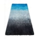 thumbnail image 1 of Alfombra Peluda 180x200 Premium Color Negro Con Azul Y Blanco, 1 of 4