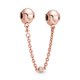 thumbnail image 1 of Safety Chain Pandora Embossed Hearts, 1 of 2
