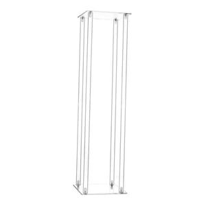 Magideal - Centro De Mesa Con Soporte De Flores Para Decoración De Boda, Estante De Flores Alto De 15,75 Pulgadas Para Mesa De Suelo, Escritorio, Decoración De F