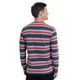 thumbnail image 2 of Polera Jersey Listada Cuello Redondo Azul azul 4XL, 2 of 4