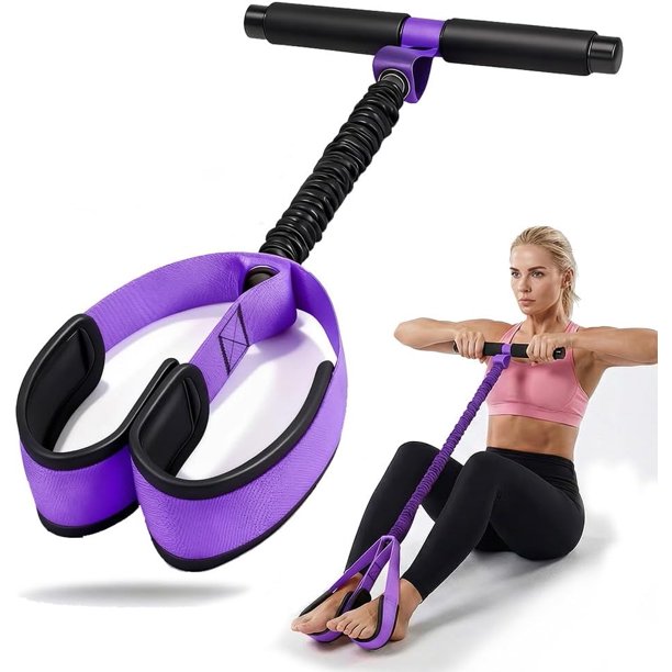 Banda resistencia pedal duradera entrenamiento cuerpo completo core abdominales piernas glúteos hogar