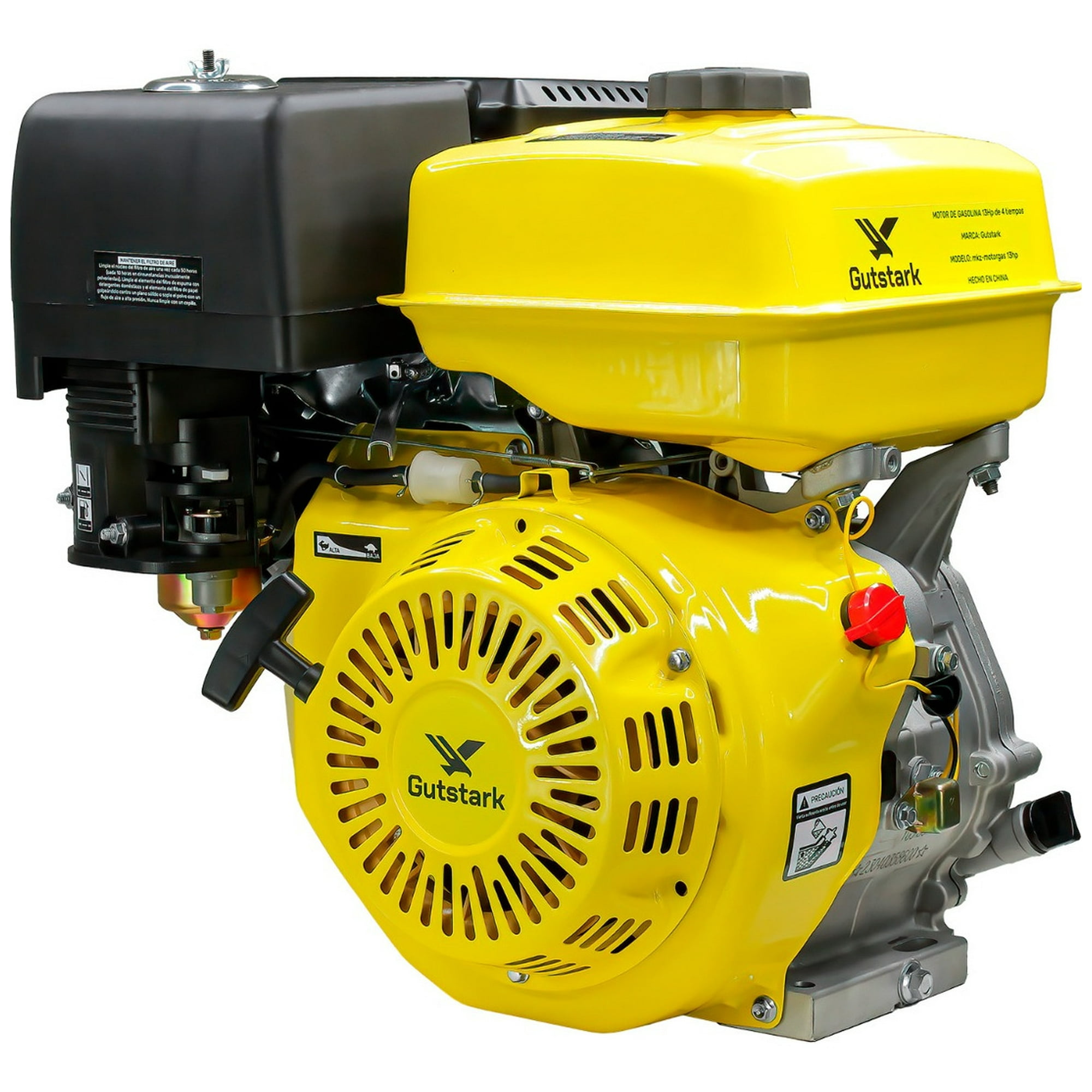 Gutstark - Motor De Gasolina 13 Hp 4 Tiempos 389 Cc 6.5 Litros