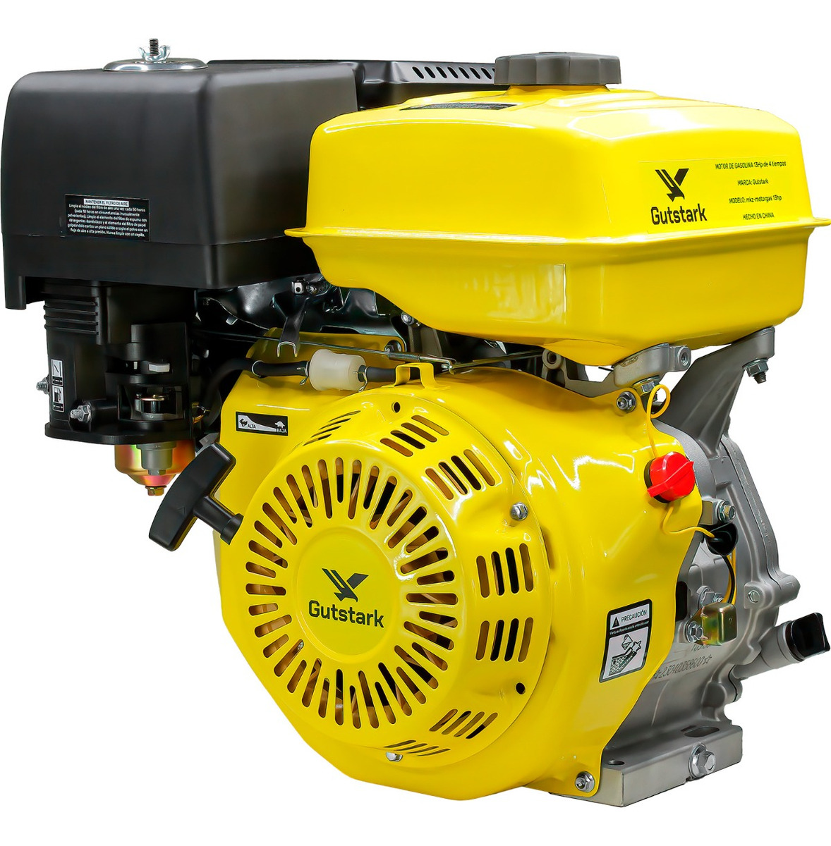Gutstark - Motor De Gasolina 13 Hp 4 Tiempos 389 Cc 6.5 Litros
