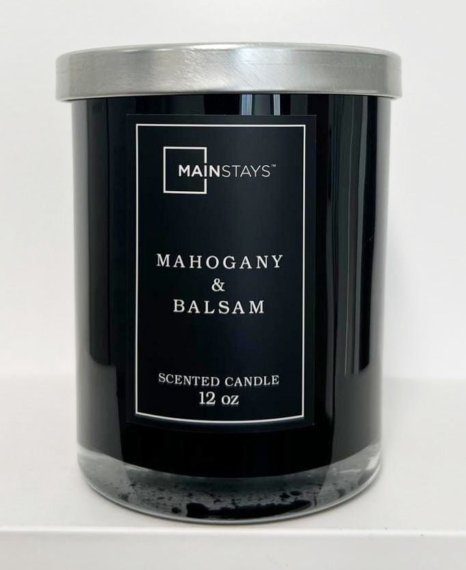Velas Aromática Mahogany Balsam Mainstays