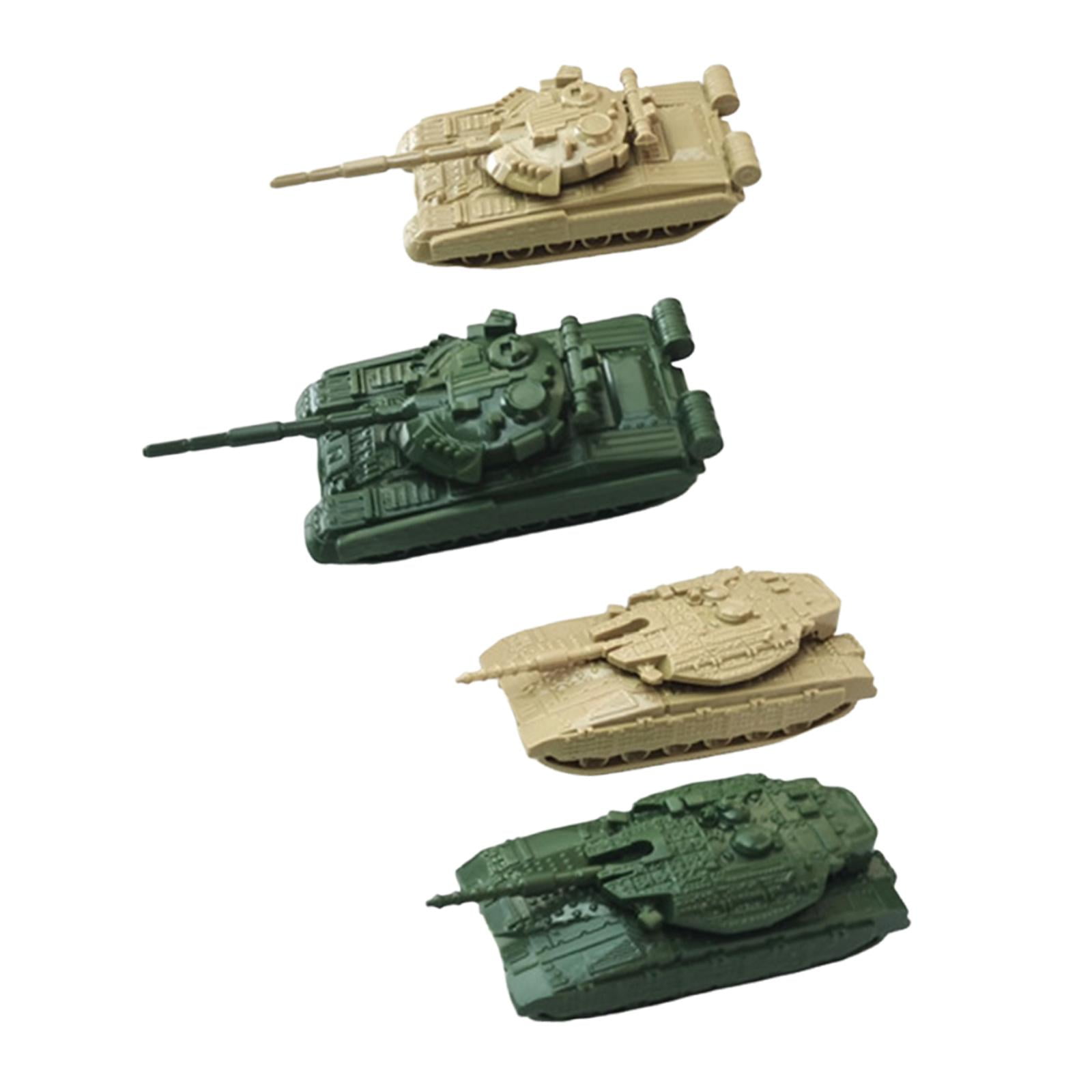 Bothyi - 4 Maquetas De Vehículos A Escala 1:144 Para Adultos, Juguetes Educativos