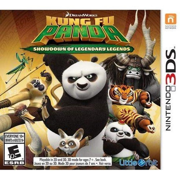 Videojuego Little Orbit Kung Fu Panda Nintendo 3DS