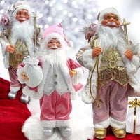 N-Ofertas - Viejo Pascuero Adorno Navideño Decorativo 45 Cm Rosado