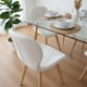 thumbnail image 5 of Comedor Mesa Vitreo 120x80 + 6 Sillón Rubik Blanco, 5 of 5