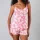 thumbnail image 2 of Set Top + Short Satin Print Flores Mujer 33830-250, 2 of 3