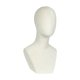 thumbnail image 5 of Expositor De Pelucas Para Empresas, Bufandas, Accesorios Para El Cabello, Joyas, Busto De Maniquí Blanco, 5 of 5