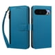 thumbnail image 1 of Funda Tipo Billetera para Google Pixel 11 Pro XL con Soporte y Bolsillo con Cierre Azul, 1 of 1