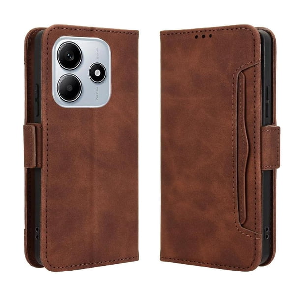 Funda Tipo Billetera FOXDOCK para Xiaomi Redmi Note 14 5G – Tapa Flip con Tarjetero