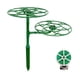 thumbnail image 1 of Estacas Para Plantas De Altura Ajustable, Anillo De Soporte Para Flores Para Rosas, Peonías, Balcón, 2 Niveles Con Alambre, 1 of 5