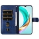 thumbnail image 4 of Funda con Cremallera para Honor X6C 4G, Carcasa Cartera de Cuero PU con Soporte y Tarjetero, 4 of 5