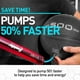 thumbnail image 4 of Bombín 34 cm Rojo Dual Action Pump, 4 of 8