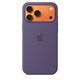 thumbnail image 1 of Funda de silicona para iPhone 17 Pro Max de Apple con MagSafe, morado, 1 of 3